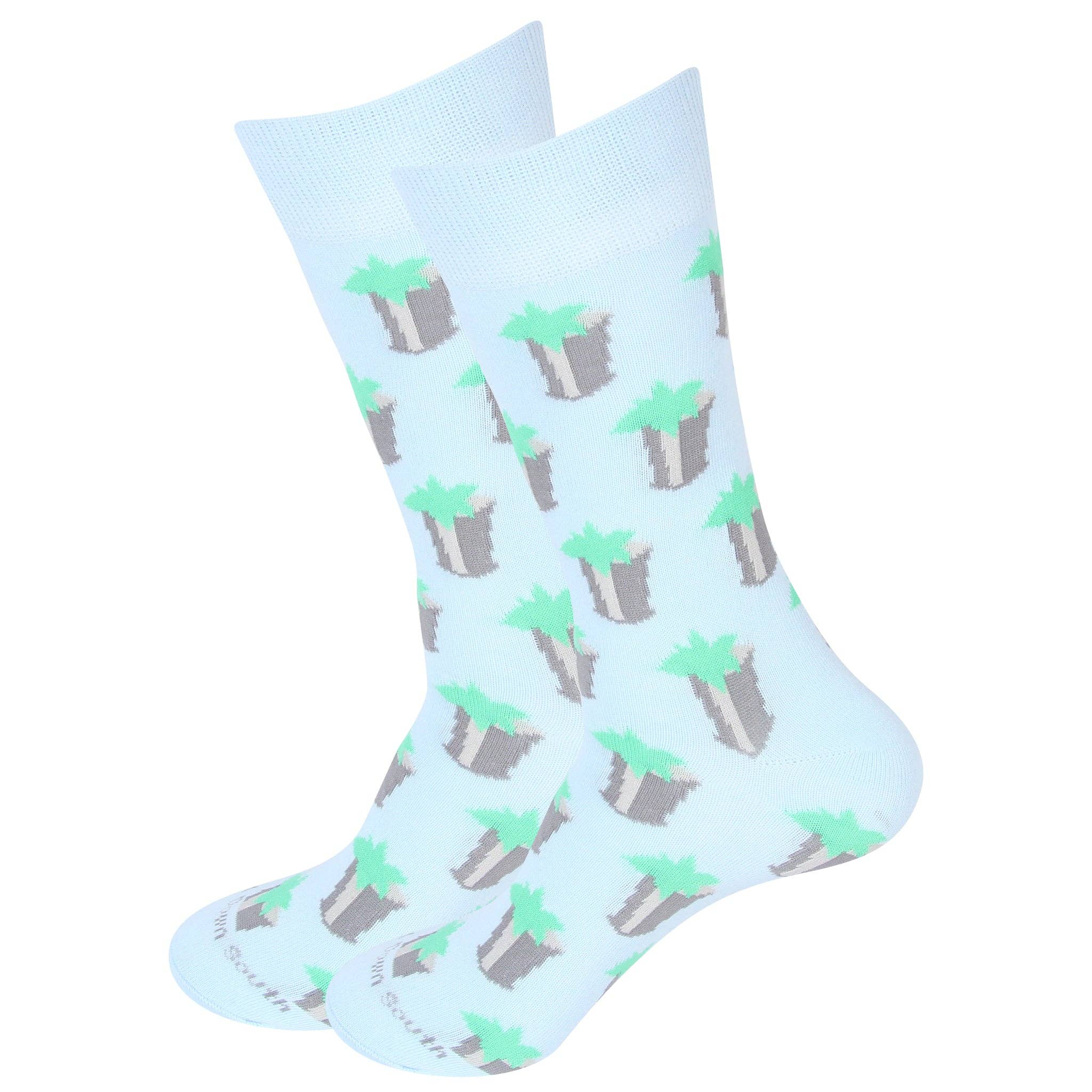 Hellblau Mint Julep Socken