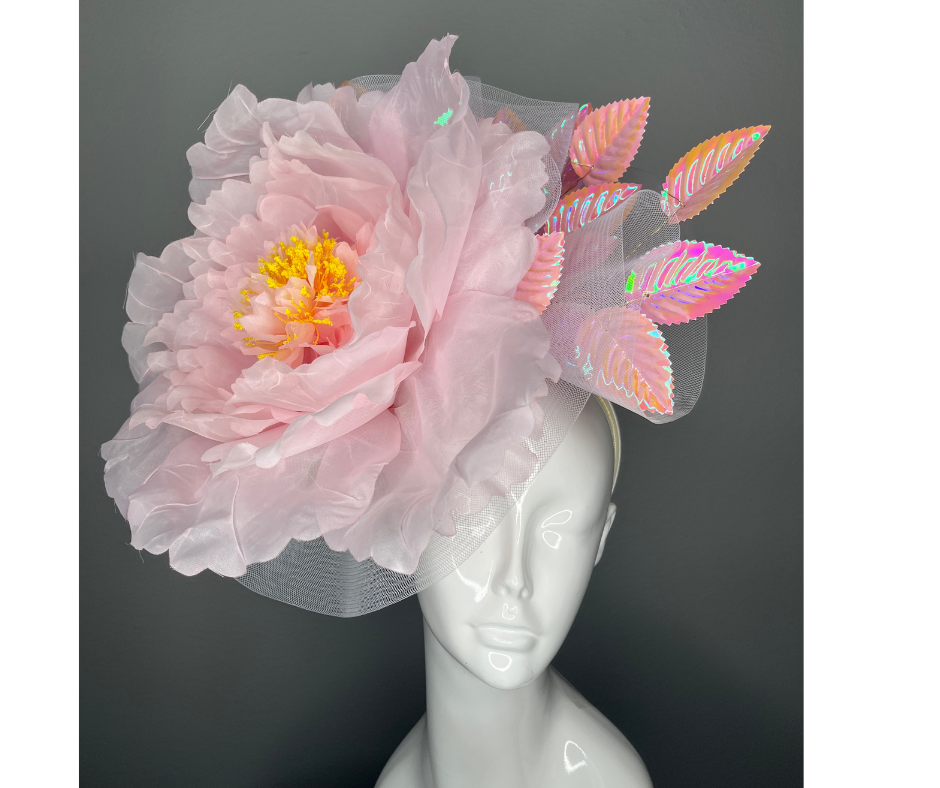 Pfingstrose Dreams Rosa Fascinator-Hut