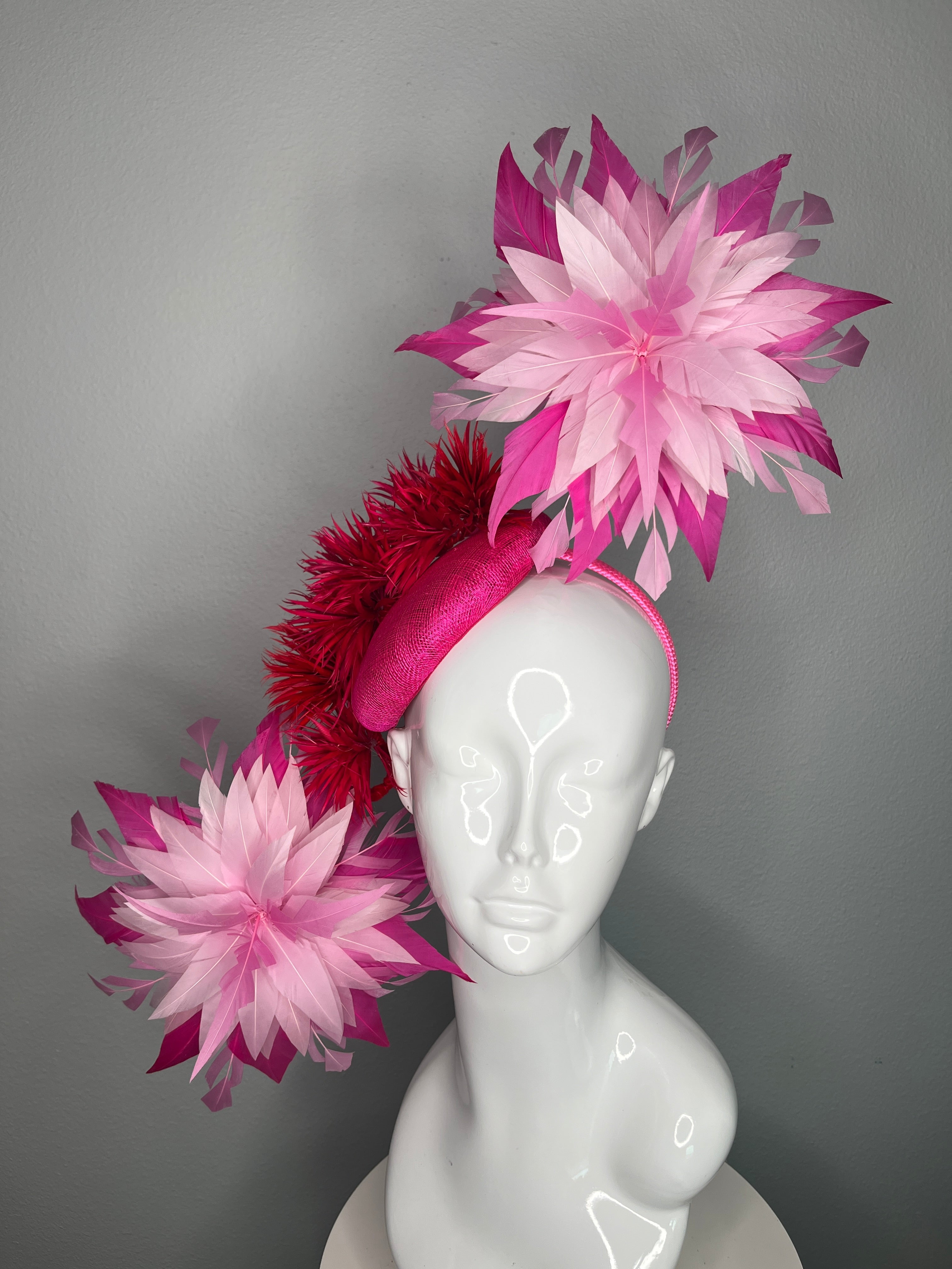 Fuchsia Feuerwerk Feder Faszinator