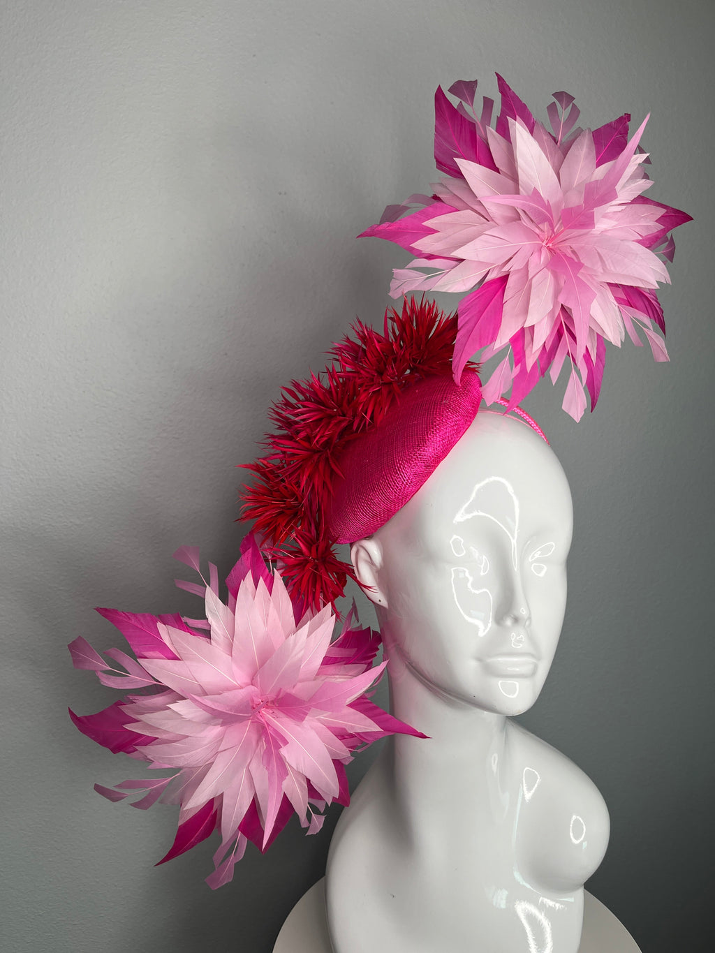 Fuchsia Feuerwerk Feder Faszinator