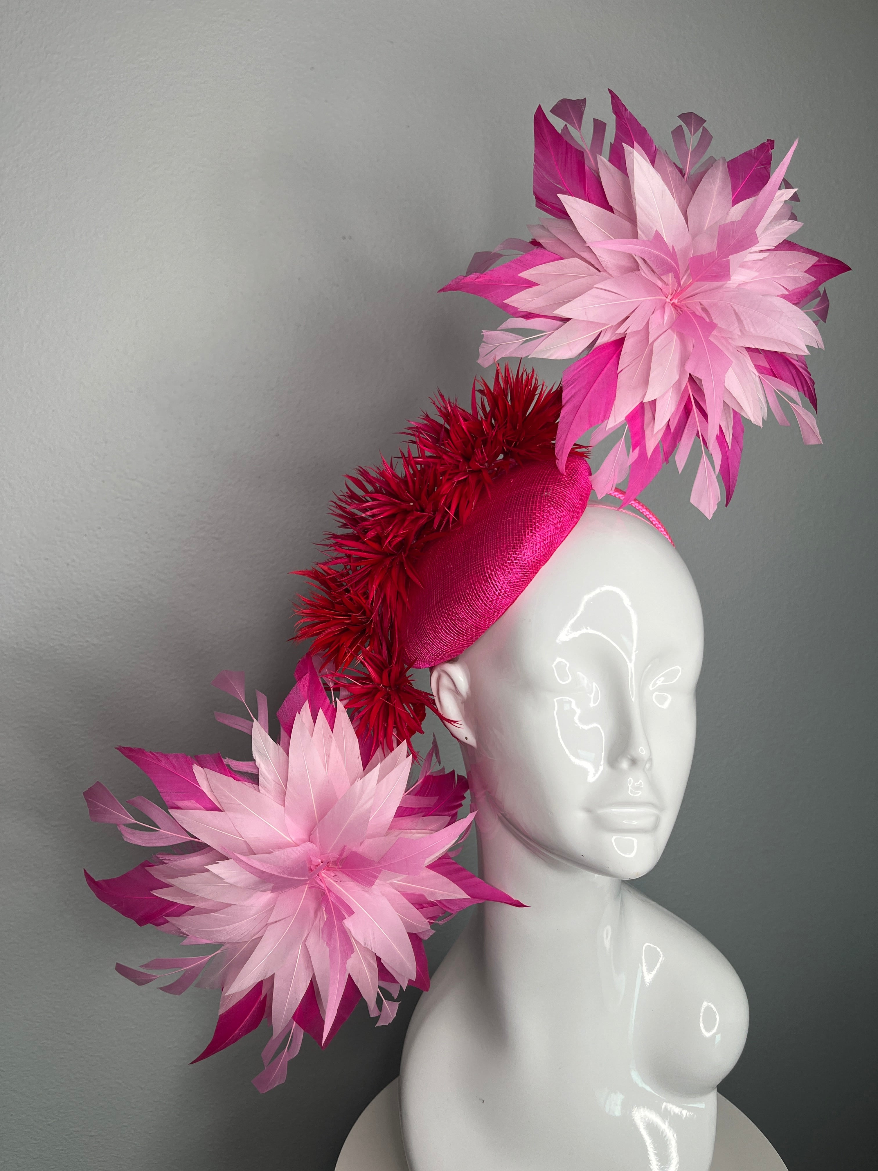 Fuchsia Feuerwerk Feder Faszinator