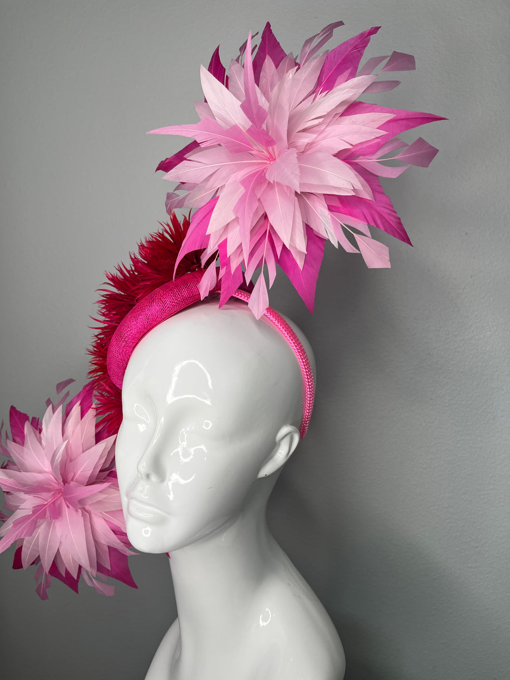 Fuchsia Feuerwerk Feder Faszinator