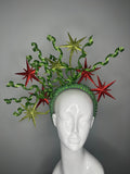 Starlight Celebration Rot und Grün Urlaub Faszinator Hut