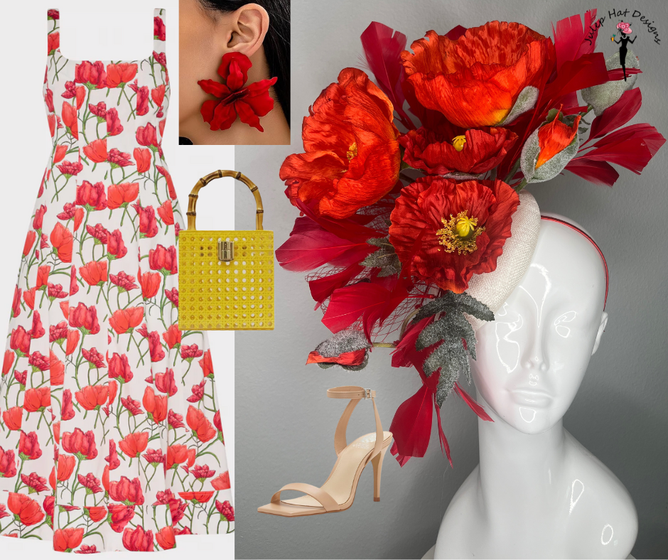 Grande Couture Custom Fascinator Design