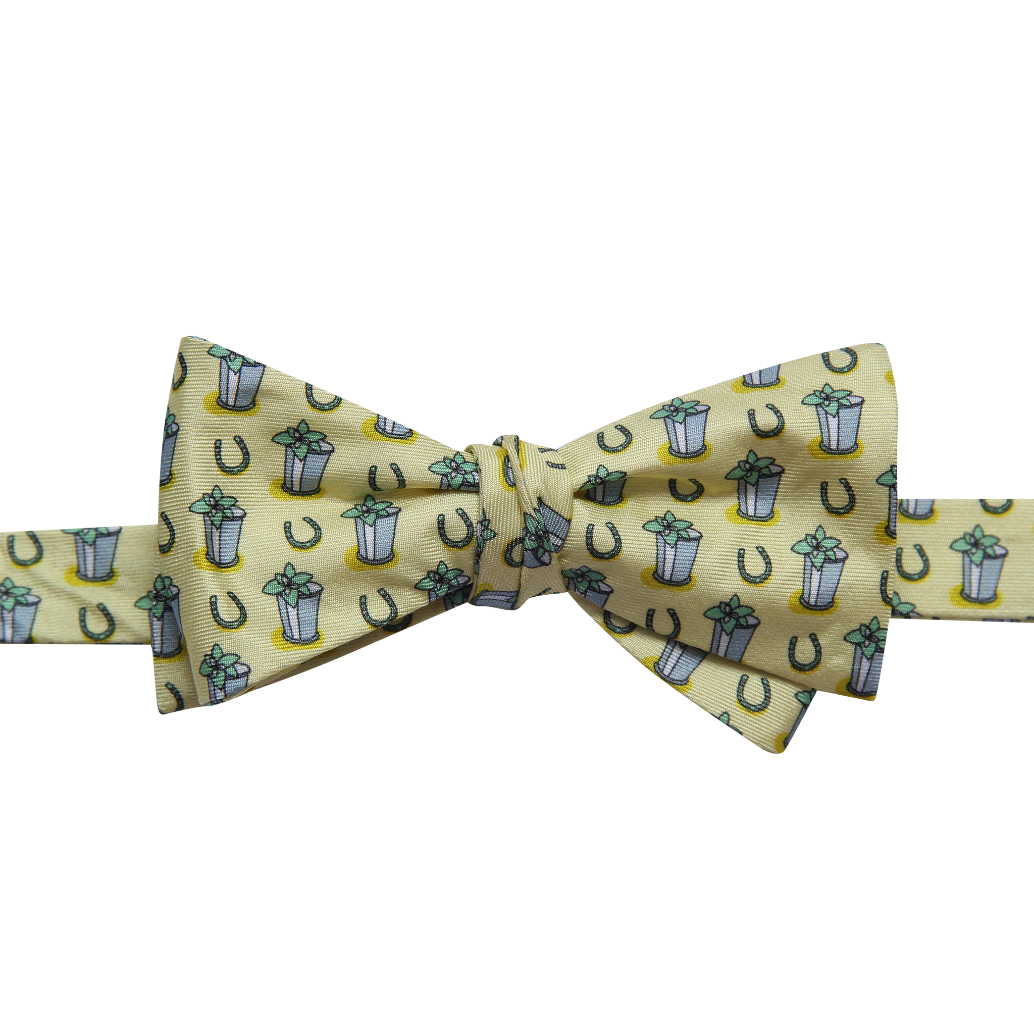 Horseshoe und Julep Yellow Bow Tie